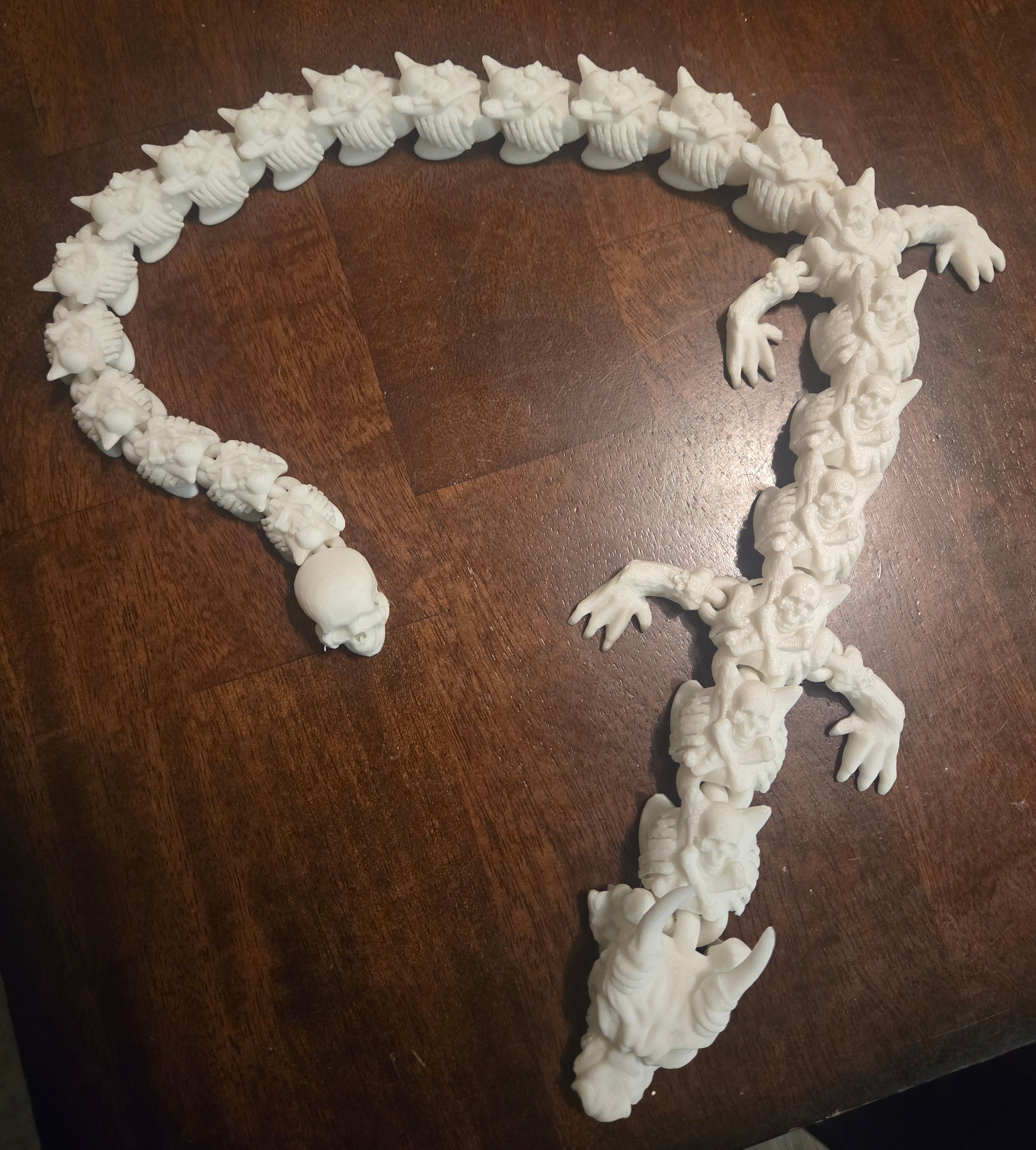 3d skull dragon